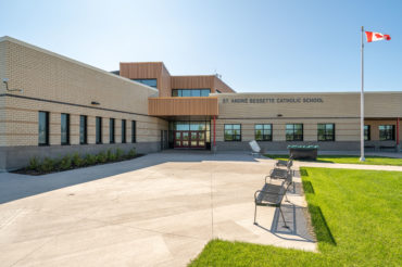 school-entrance-benches-walkway